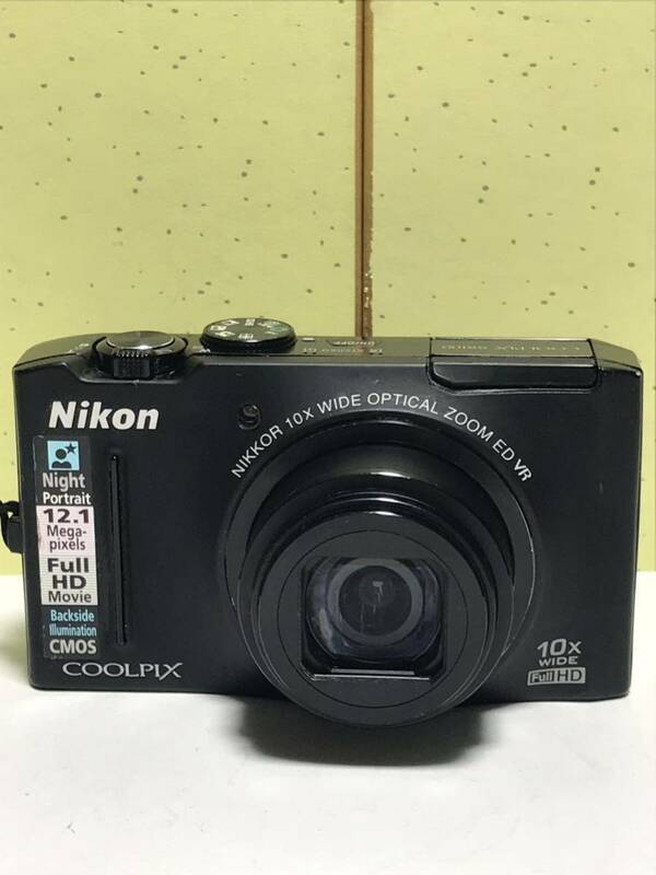 Nikon ニコン COOLPIX S8100 コンパクトデジタルカメラ 10x WIDEOPTICAL ZOOM ED VR Full HD