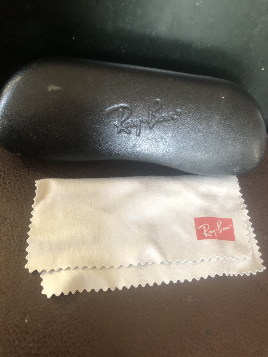 【レイバンサングラスケース】クロス付き　Ray・ban 【24/01 TYP引】