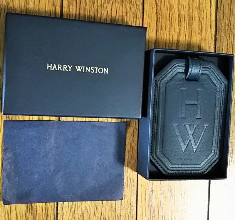 正規品 HARRY WINSTON ハリー ウィンストン ネーム タグ 箱 ※画像6枚