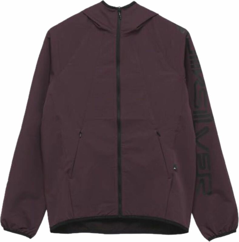 QUIKSILVER クイックシルバー QT WARM CLOTH ACTION JACKET マウンテンパーカー M パープル 蓄熱保温 撥水 ストレッチ