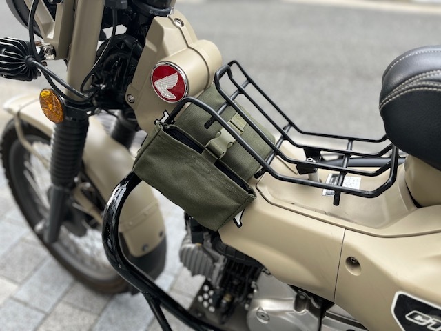 CT125 ハンターカブ センターモールシステム グリーン