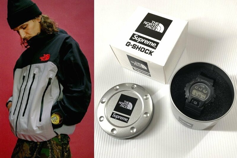 【付属品完備】新品 Supreme × THE NORTH FACE × CASIO G-SHOCK DW-6900 黒 ブラック 腕時計 Gショック シュプリーム ノースフェイス