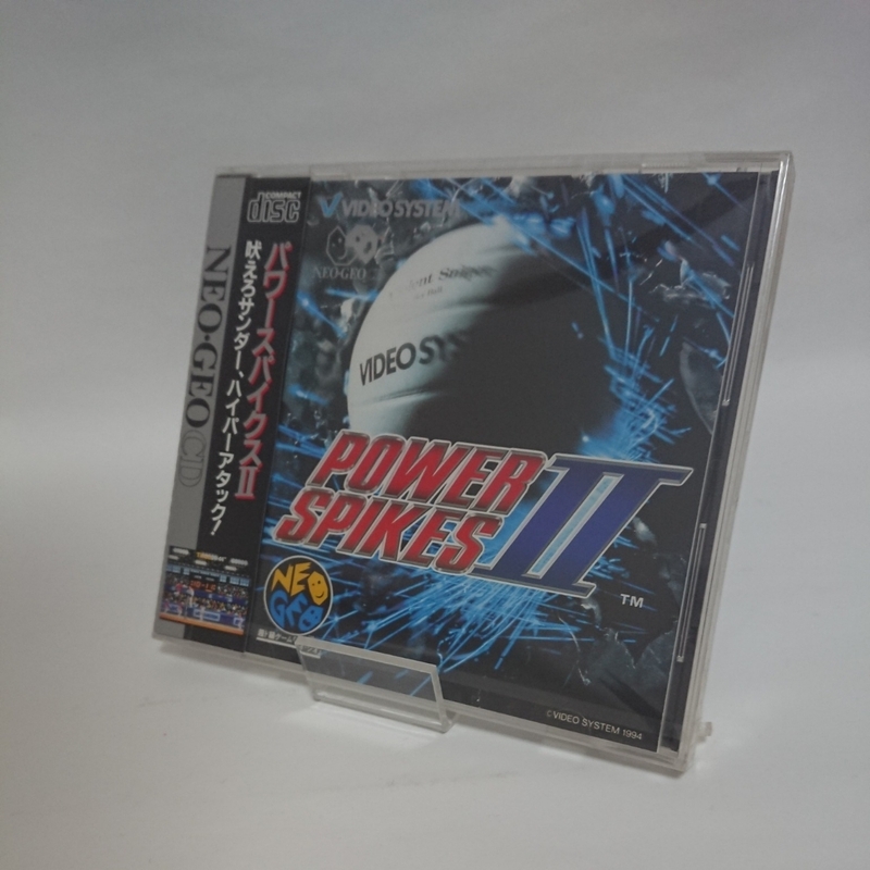 新品 未開封 パワースパイクスⅡ NGCD ネオジオCD