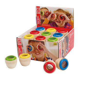 Hape テレイドスコープ アイ スパイ ハペ 万華鏡 2個セット ドイツブランド 木製玩具 知育玩具 ギフト レンズ