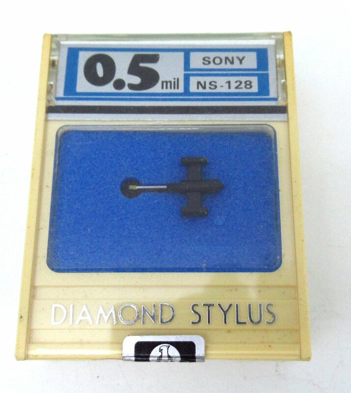 ダイヤモンドスタイラス　96-12　0.5mil ソニー用　NS-128　DIAMOND　STYLUS　SONY　【長期保管】【未開封品】