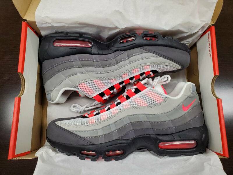 AIR MAX 95 SOLAR RED （エアマックス95 ソーラーレッド） US 10　28.0㎝ 縁なし