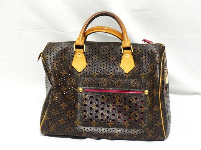 本物！希少！USED■ルイ・ヴィトン【LOUIS VUITTON】 モノグラム ペルフォ スピーディ30■M95180　《K-4175》