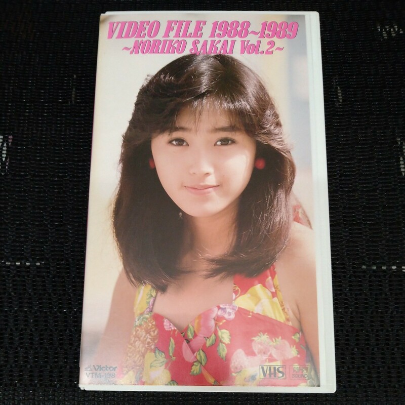 【ほぼ新品】超レア品 酒井法子 VHS イメージビデオ 1988~1989 Vol.2