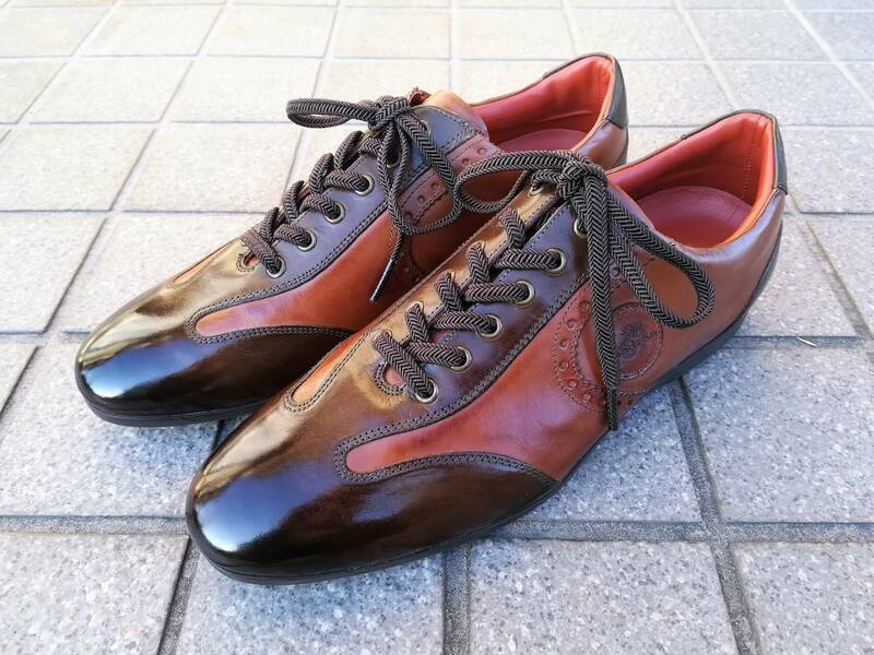 【正規品】新品未使用 廃版 マドラス 大人気イタリアンレザーシューズ 革靴 ダークブラウン 24.5cm