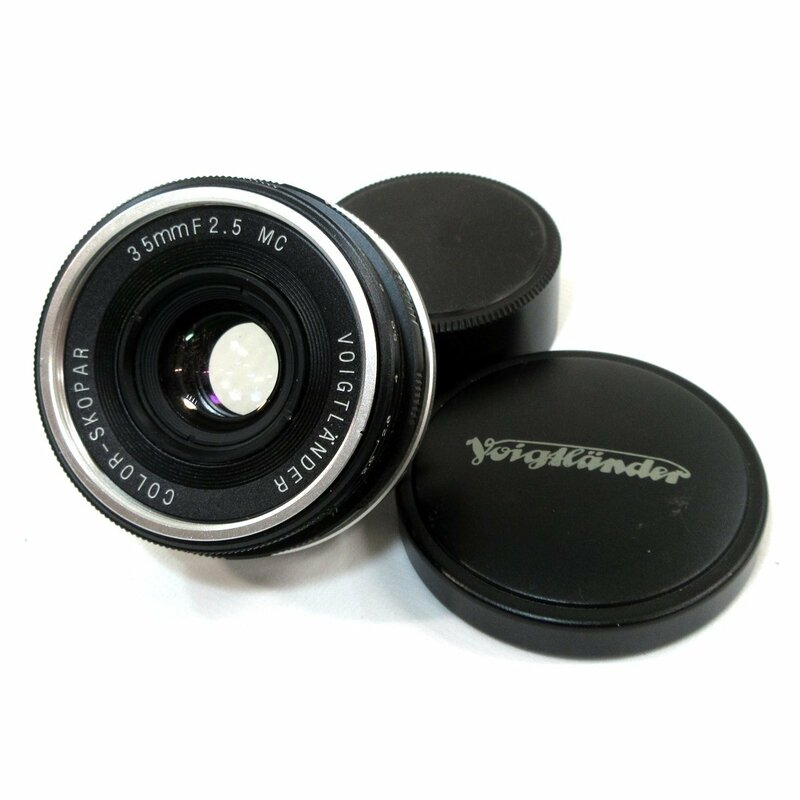 XB003●フォクトレンダー Voigtlander COLOR-SKOPAR 35mm F2.5 MC Lマウント / カメラレンズ