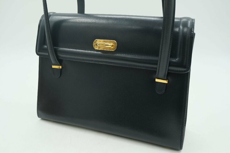 【z25578】BALLY バリー レザー ショルダーバッグ ゴールド金具 レディース 格安スタート