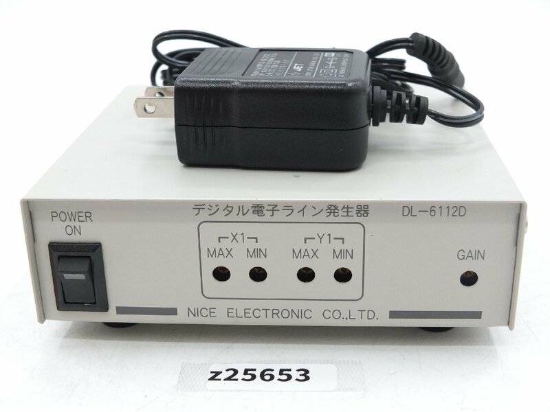 【z25653】NICE ELECTRONIC ナイス エレクトロニック デジタル電子ライン発生器 DL-6112D 通電確認済み 格安スタート
