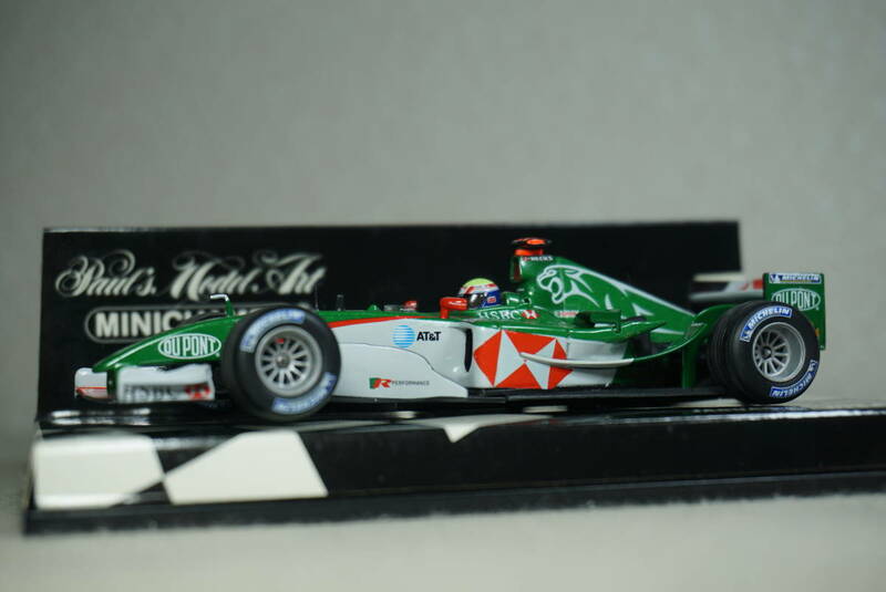 1/43 ウェーバー MINICHAMPS Jaguar R5 cosworth #14 Webber 2004 F1 ウェバー ジャガー コスワース CR5 R-5 R 5 racing ウェバー HSBC