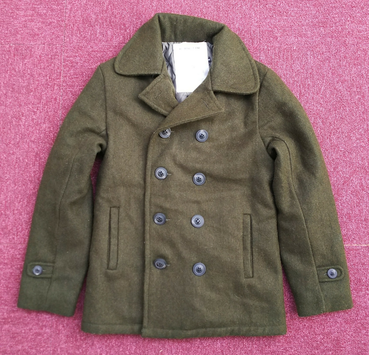 THE HIGHEST END ザハイエストエンド THE Pea Coat GREEN サイズM