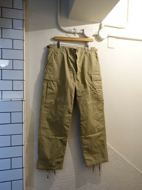 WTAPS カーゴ　パンツ　リップストップ　WTAPS MILL 21AW TROUSERS　01　WVDT-PTM02 NONE サイズ03