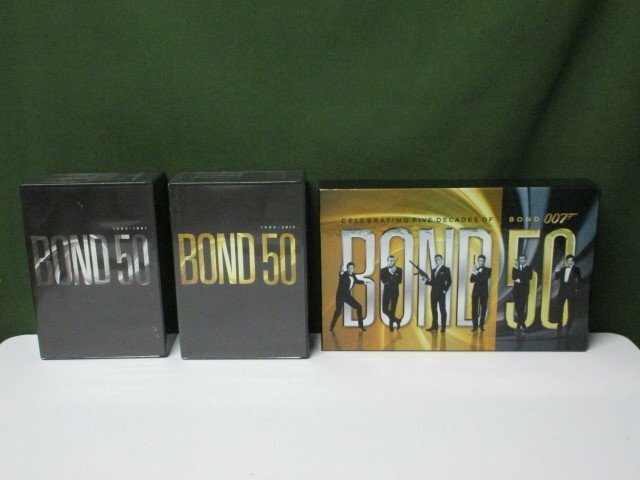 【BD】　007 製作50周年記念版 ブルーレイBOX　輸入盤　日本語吹替・字幕なし　④