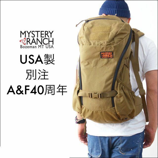 新品★MADE in USAアメリカ製★限定別注★完売★MYSTERY RANCH ミステリーランチ × A&F40周年モデル スケープアーティスト バックパック