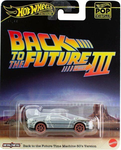 ホットウィール バック・トゥ・ザ・フューチャー デロリアン ミニカー Hot Wheels BACK TO THE FUTURE BTTF