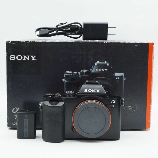 【美品】★ショット数「1636回」ソニー SONY α7 ボディ ILCE-7 #803