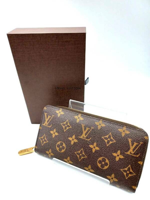 ■ Louis Vuitton ルイヴィトン モノグラム ジッピーウォレット 財布 サイフ M60017 外箱 袋