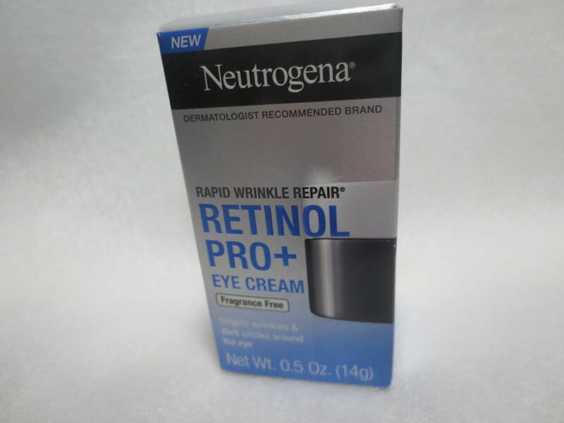 新品 Neutrogena, Rapid Wrinkle Repair ニュートロジーナ　ラピッドリンクルリペア レチノールプロ＋アイクリーム　14ｇ