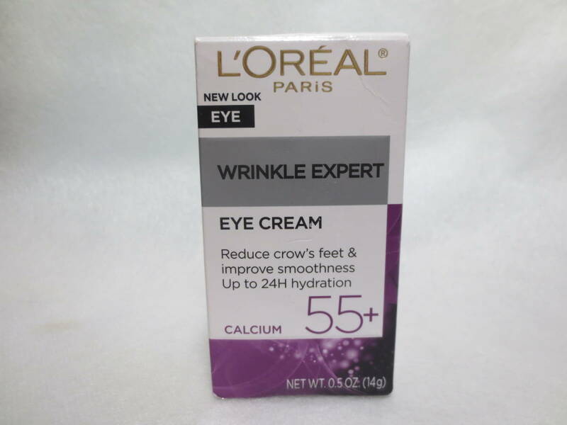 新品 L'Oreal loreal Paris ロレアル パリ リンクル エキスパート 55+ アイクリーム カルシウム配合 14g WRINKLE EXPERT EYE CREAM