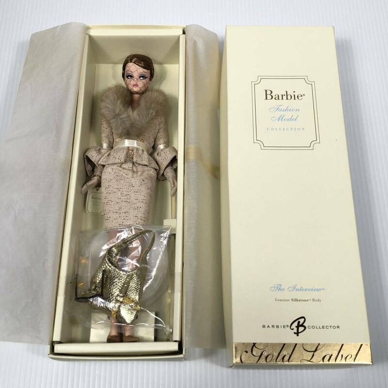 マテル バービー人形 ファッションモデルコレクション K7964 インタビュー The Interview Barbie GOLD LABEL ゴールドラベル