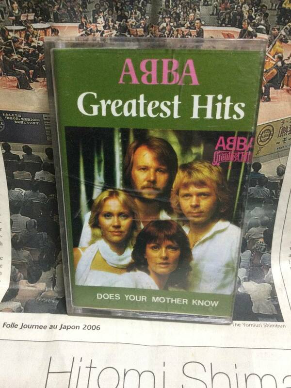 輸入版　 ABBA カセットテープ　 レーベルPMT (used.A)