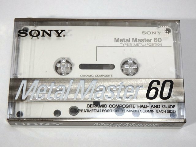 未開封品 SONY ソニー Metal Master 60 TYPE IV(METAL)POSITION メタル カセットテープ 60分