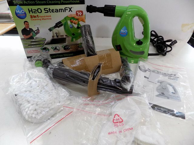★ 動作確認済 ★ H2O SteamFX　スチームクリーナー　ハンディスチームクリーナー　大掃除 家庭用 掃除用品 ★
