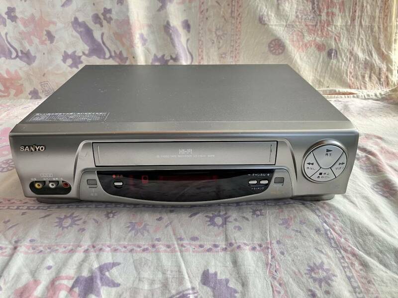 再生確認済★付属品あり★ＳANYO　VZ-H640　ビデオテープレコーダ★リモコン★取説他