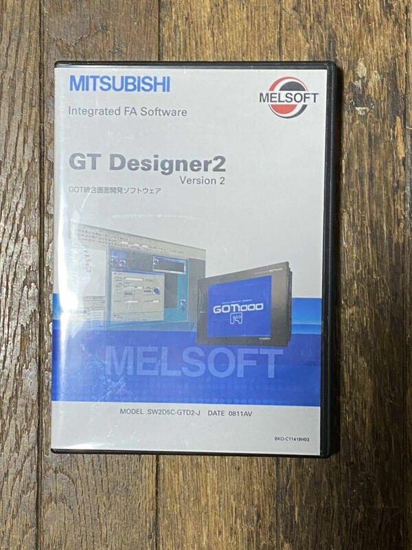 ＜MITSUBISHI MELSOFT＞＜Integrated FA Software＞＜GT Designer２＞＜Version ２＞＜MODEL SW2D5C-GTD2-J＞(4109a)
