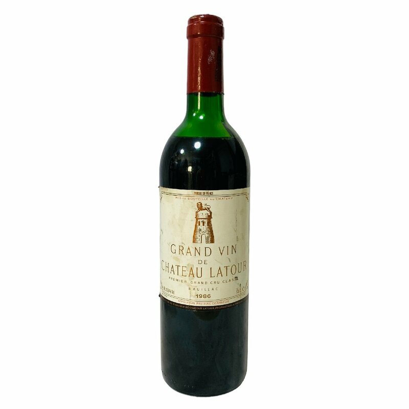 ◆未開栓◆シャトー・ラトゥール CHATEAULATOUR 1986 750ml 12.5% フランス ボルドー 赤 ワイン Q57103NH