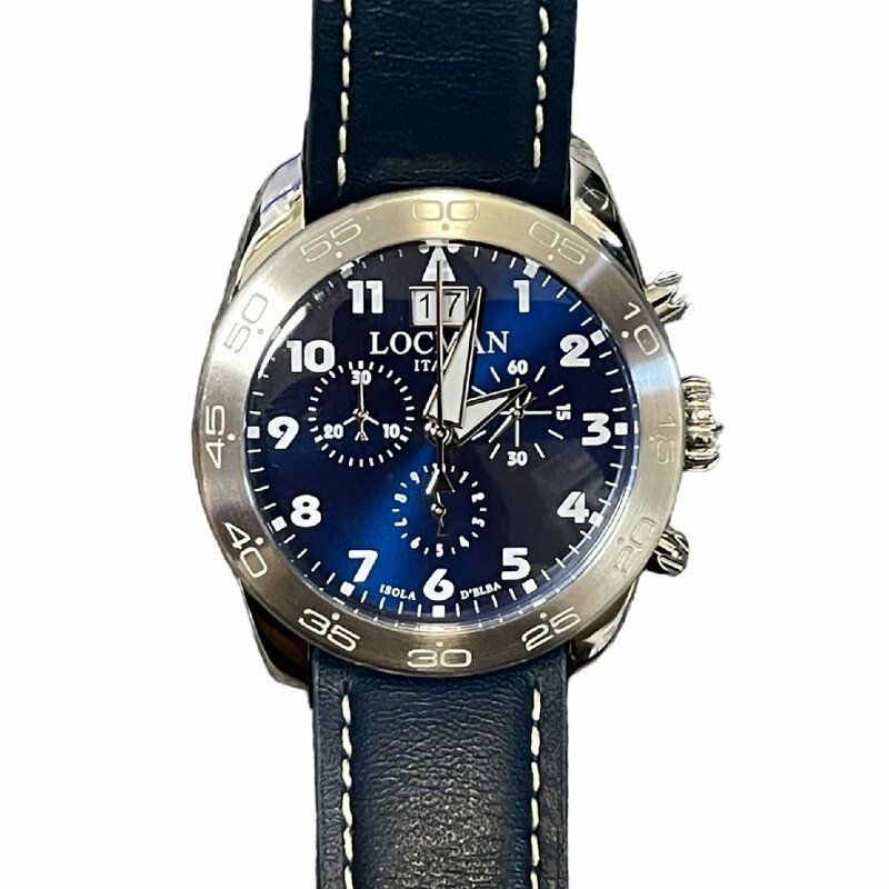 【中古品】 LOCMAN ロックマン ISOLAD'ELBA R.460 チタニウム 腕時計 メンズ腕時計 箱あり 動作確認済 N57266RE