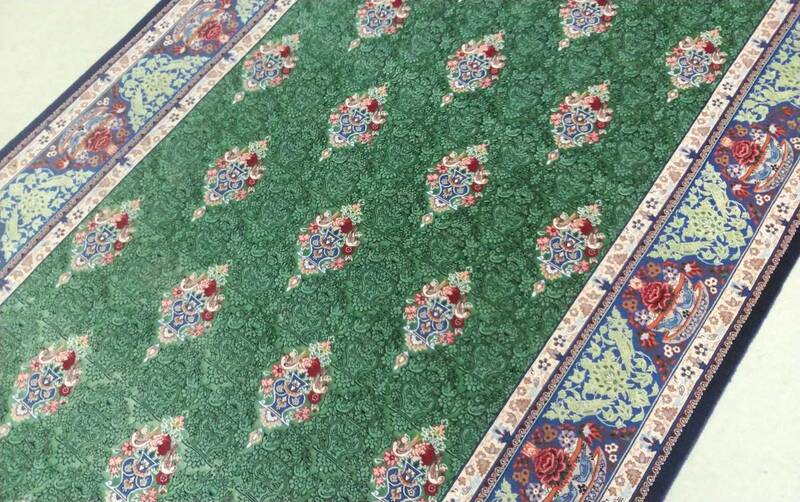 イスラム芸術 ペルシャ絨毯 イスファハン ダルダシティ工房 美術織物 シルク＆ウール 究極作品