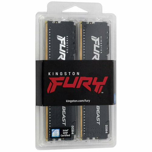 Kingston製 KF436C18BBK4/128 DDR4 PC4-28800 32GB 4枚組 [管理:1000026986]