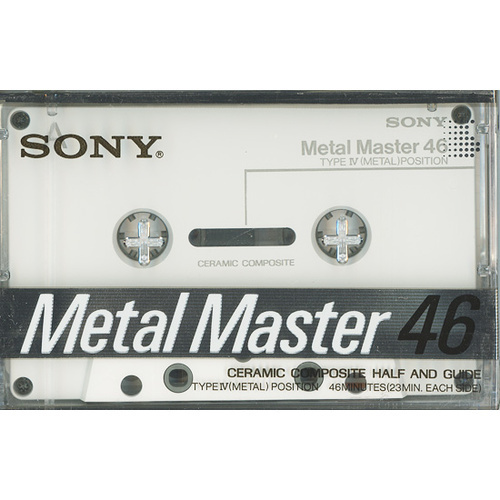 SONY カセットテープ Metal Master 46分 [管理:1100002591]