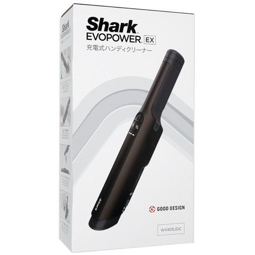 Shark 充電式ハンディクリーナー EVOPOWER EX WV405JDC ダークチョコレート 未使用 [管理:1150022636]