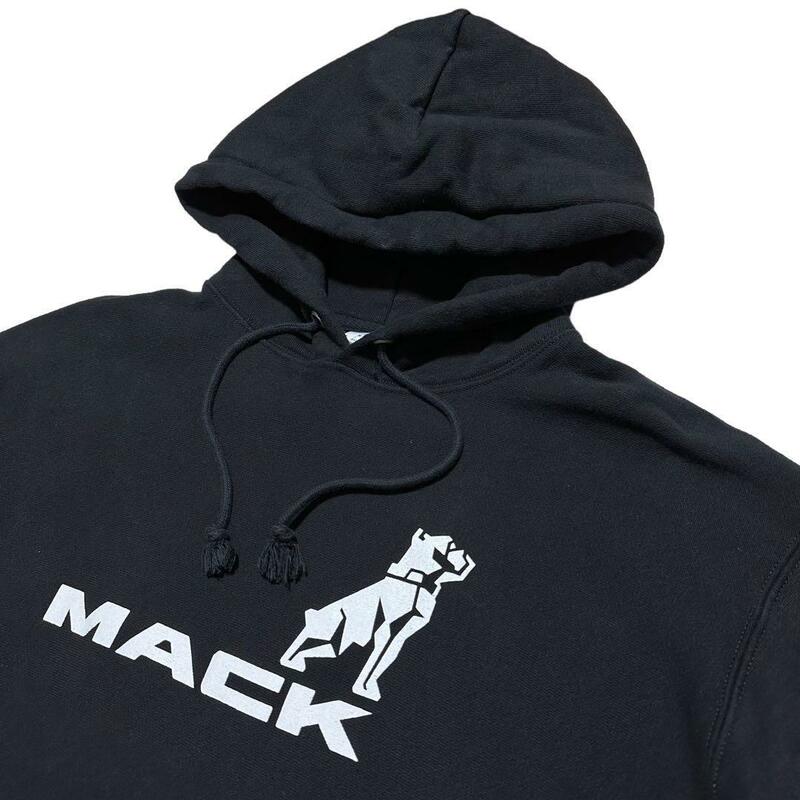 MACK TRUCKS×チャンピオン　リバースウィーブ　フーディ　パーカー　ブラック　XL