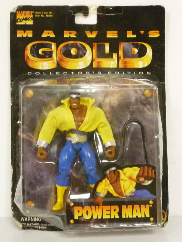51219-2　難あり　MARVEL'S GOLD　POWER MAN　SF MOVIE SELECTION 　LUKE CAGE　マーベル ゴールド パワーマン　ルーク・ケイジ