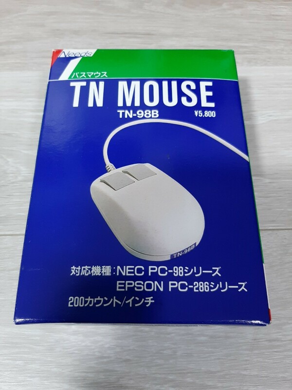 ★☆ジャンク NEC TN MOUSE バスマウス　NEC PC-98シリーズ　EPSON PC-286シリーズ　説明書付　D-sub 9ピン☆★