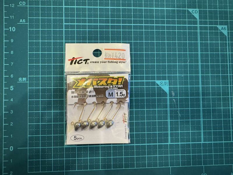 tict ティクト　メバスタ　ジグヘッド　M 1.5g