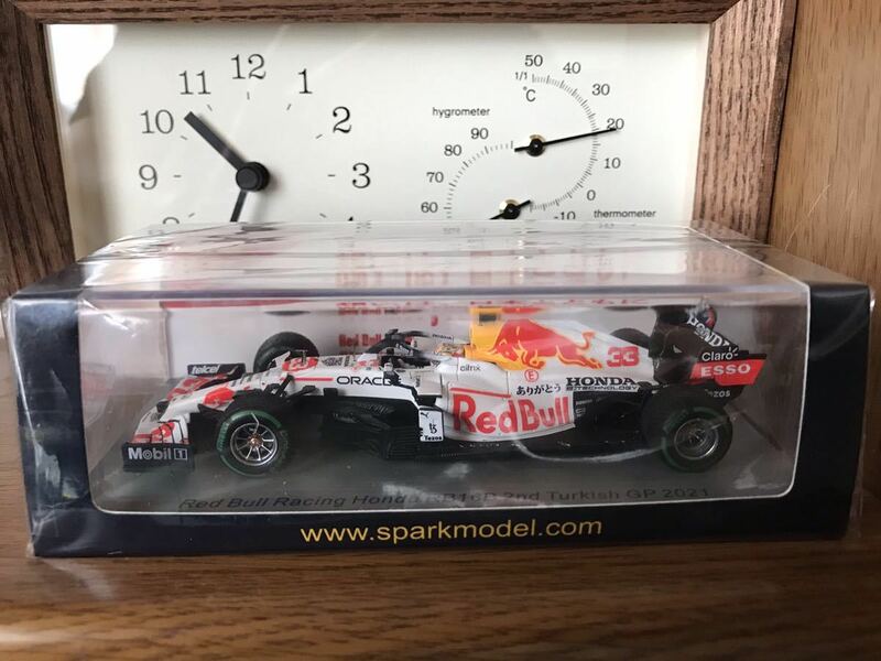 送料無料スパーク 1/43 レッドブルレーシング ホンダ RB16B 2021 F1 トルコGP #33 M.フェルスタッペン Red Bull Racing Honda