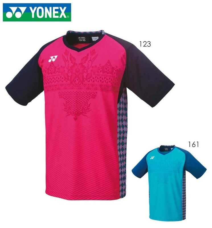 【10445（123）L】YONEX(ヨネックス) メンズゲームシャツ ローズピンク サイズL 新品未使用タグ付 バドミントン テニス　2023モデル