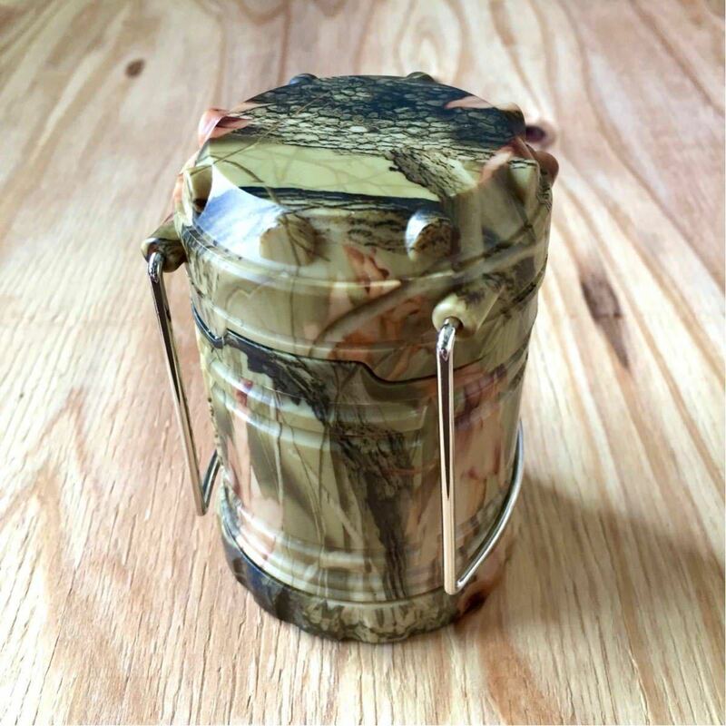 新品同様 WILD-1 Camouflage Slide type Lantern ワイルドワン カモフラ スライド式ランタン INTERIOR OUTDOOR インテリア アウトドア 迷彩