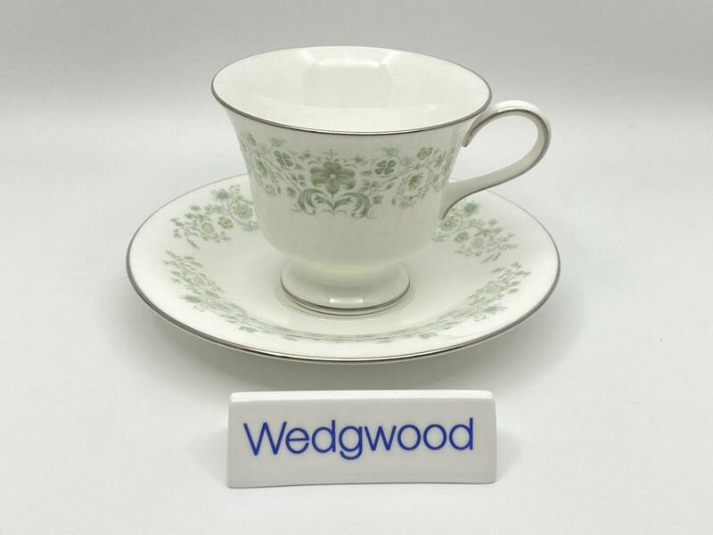 WEDGWOOD ウェッジウッド KATHERINE Stand Tea Cup & Saucer キャサリン スタンド ティーカップ&ソーサー *M873