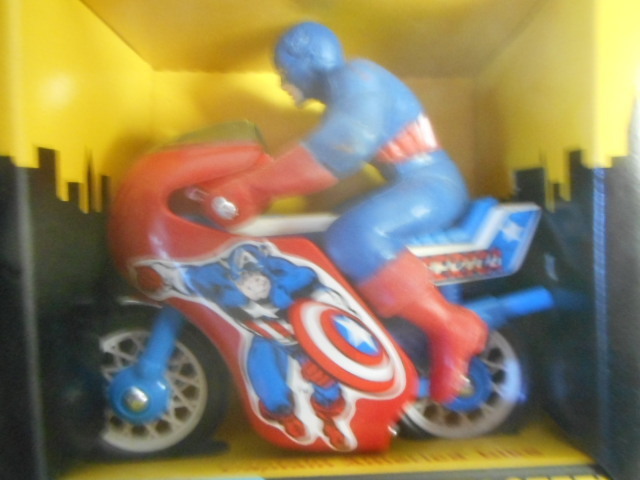 キャプテンアメリカ　バイク