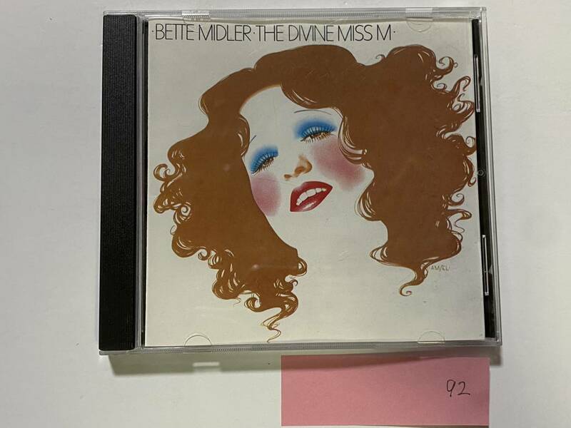 CH-92 輸入盤 BETTE MIDLER THE DIVINE MISS M CD ベット ミドラー/洋楽