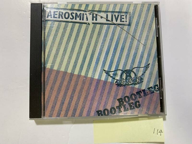 CH-114 AEROSMITH LIVE! BOOTLEG CD エアロスミス ライヴ ブートレッグ/洋楽 ロック