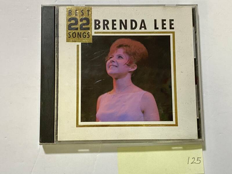 CH-125 BRENDA LEE BEST 22 SONGS CD ブレンダー リー